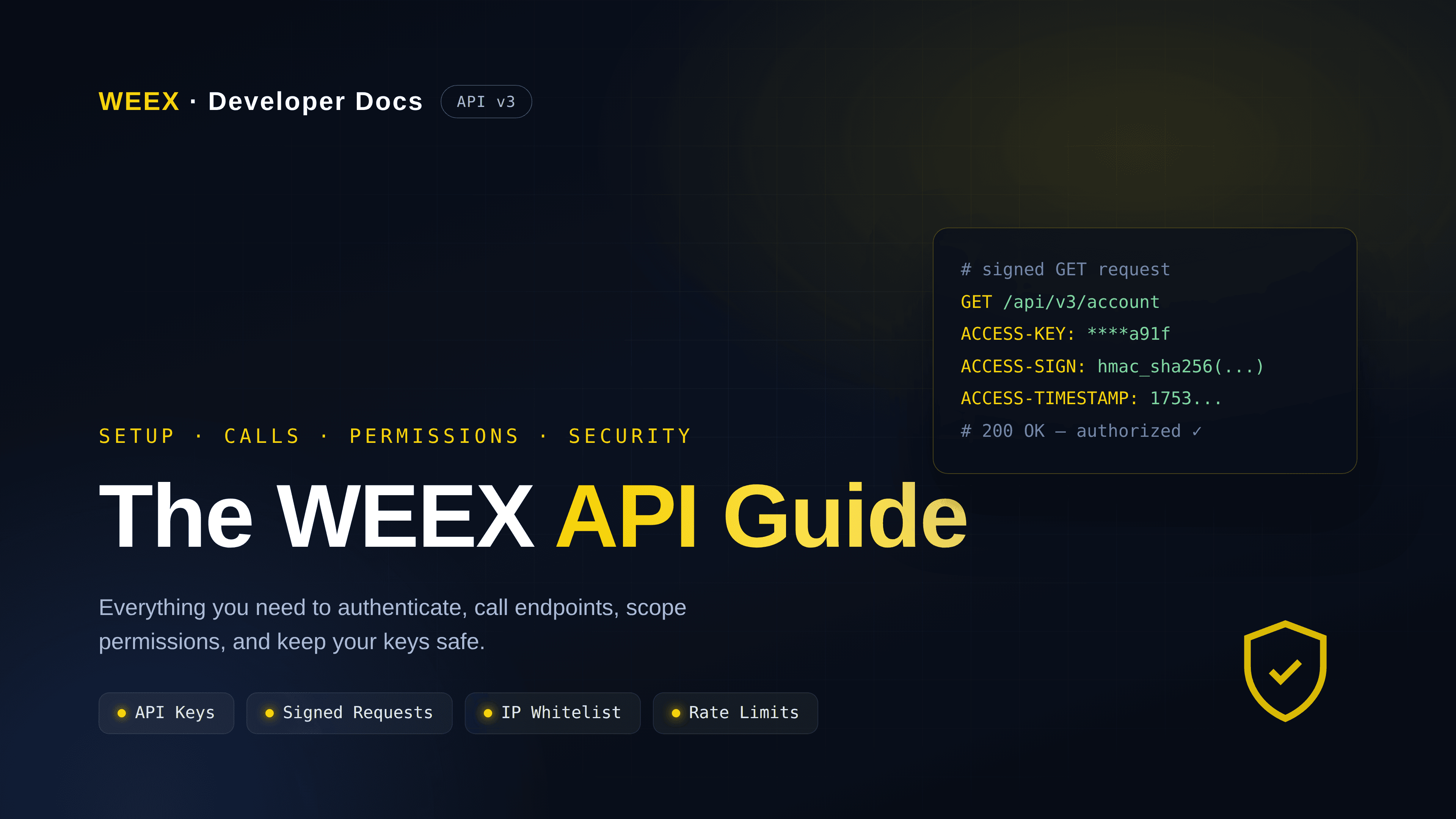WEEX API 错误代码详解：快速修复 40001 至 43011