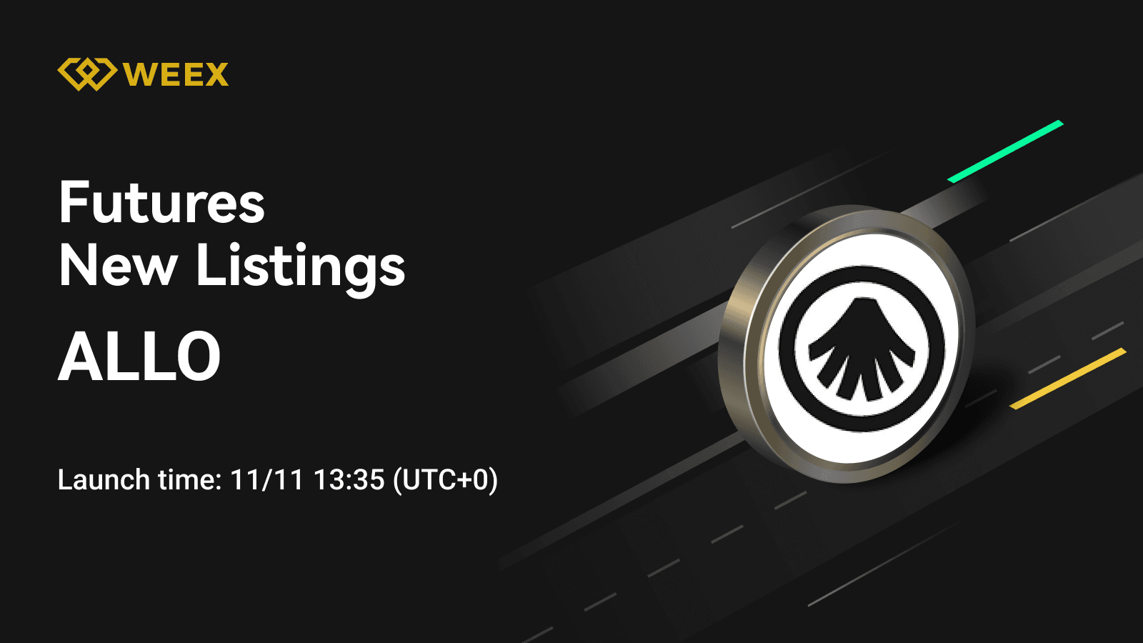 ALLO USDT Perpetual Contract Launches on WEEX Futures