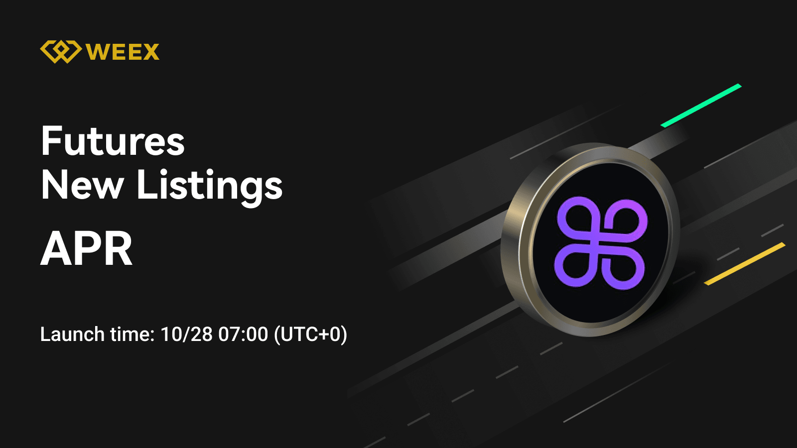 WEEX Futures New Listing: APR USDT Perpetual Contract