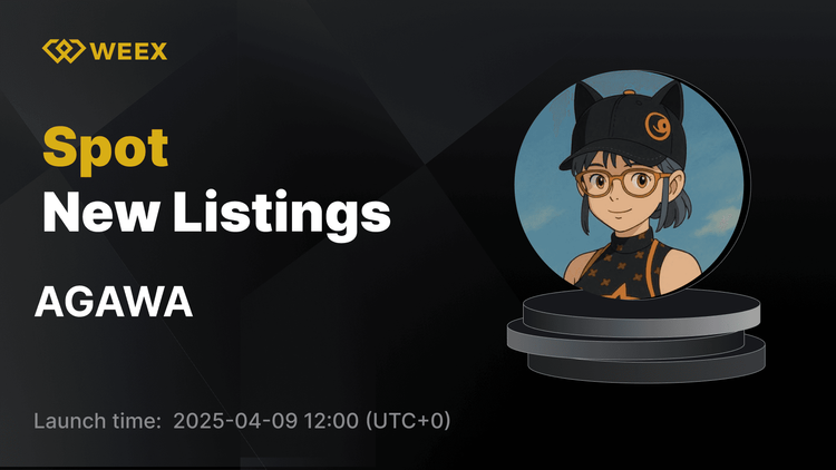 Agawa (AGAWA) 首次登陆 WEEX 现货，AGAWA USDT 交易对正式开放交易