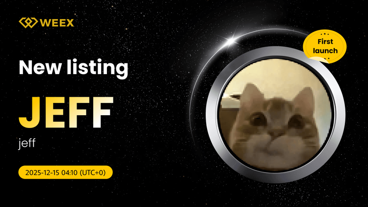 JEFF USDT Spot Trading Pair Gets Listed on WEEX Exchange