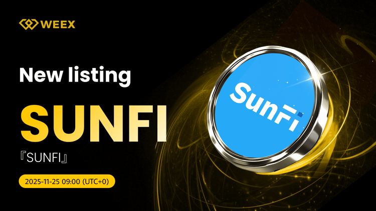 SunFi USDT 交易对上线 WEEX 现货交易