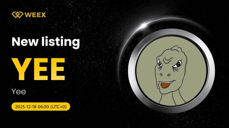 YEE/USDT 交易上线：Yee Coin 登陆 WEEX 现货